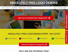 Tablet Screenshot of logo-design-service.com